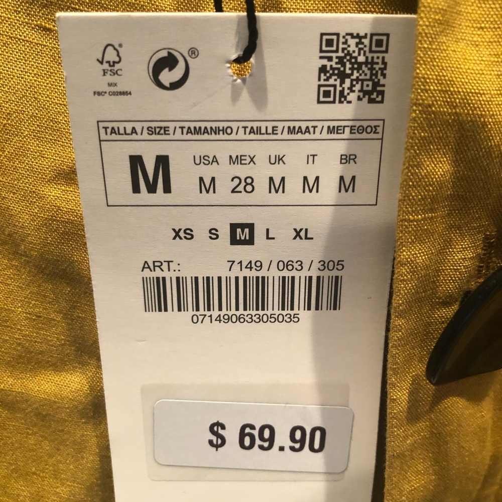 Zara pants